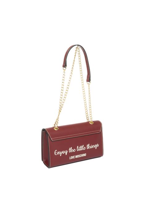 borsa a tracolla con logo vino LOVE MOSCHINO | JC4073PP1LLG1-55A